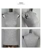 Slim Pure Desire Style Feminine Knit Vest with Half-High Collar