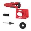 Door Latch Mortise Tool Spherical Lock Installation Kit Guide Template and Hole Saws for 1 3 4 1 3 8 Inch Thick Doors