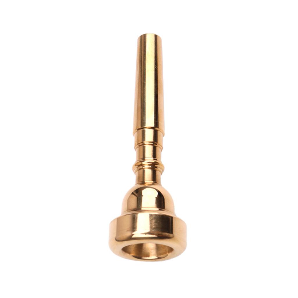 Trumpet Mouthpiece Musical Instrument Accessories Gold Plated 7C