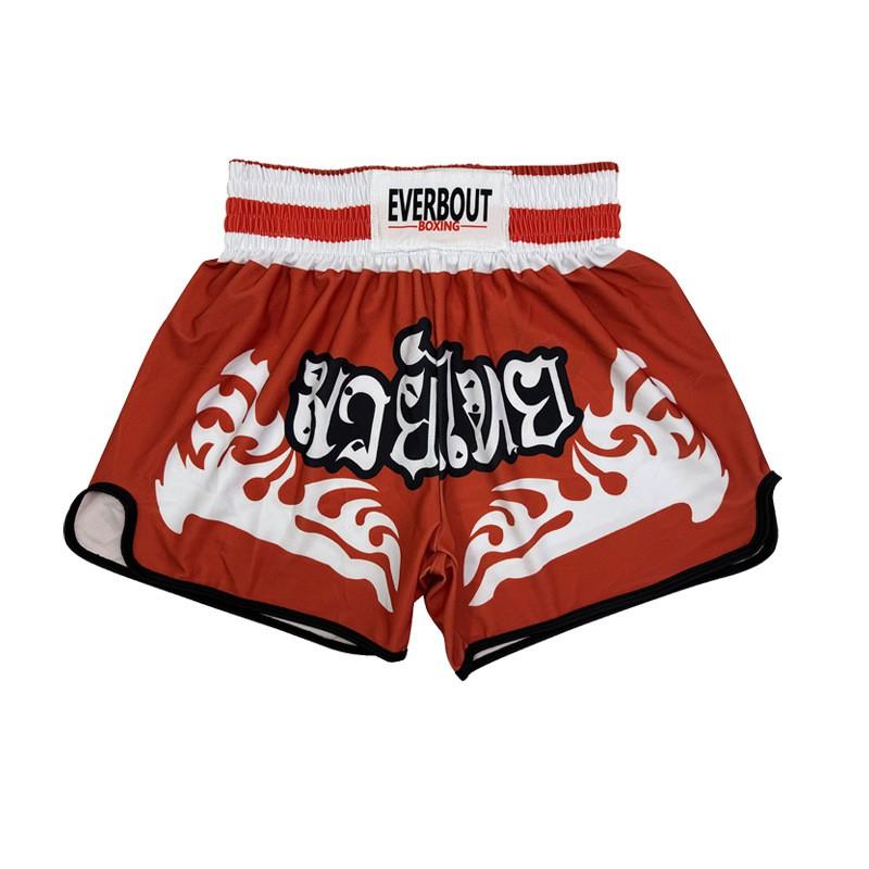 MMA Boxing Shorts Men Women Training Fight Sports Thai Kickboxing Gym Workout Athletic