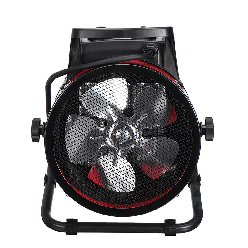 3000W 220V Air Warmer Heater Blower Workshop Space Garage Heating Appliances Industrial Electric Heater Fan