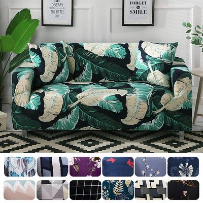 Geometric Elastic Slipcovers for Living Room Modern Sectional Corner Sofa Couch Cover Sofa Cover Chair Protector 1/2/3/4 Seater