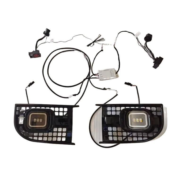 LR157843 & LR157841: Suitable Windshield Pillar Trim Strips for Land Rover Defender