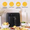 Airfryer tristar fr-6999 - 1,5 kg de frites - 10 programmes - fonction mémoire - plastique - noir - 6 l