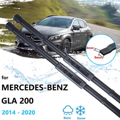 2x For Mercedes-Benz GLA 200 2014 2015 2016 2017 2018 Front Wiper Blades Window Windshield Windscreen Brushes