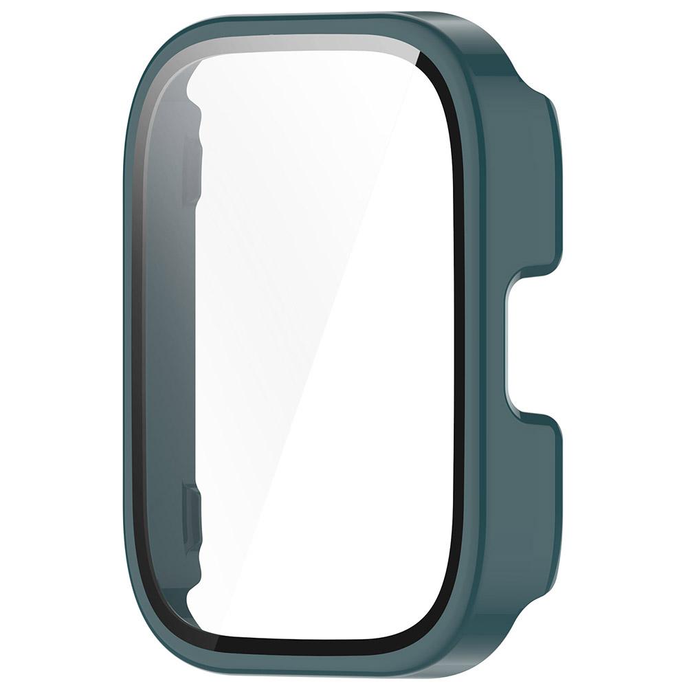 Hülle Glas Displayschutz Anti-Kratz Glas Hülle Harte PC Hülle mit Gehärtetem Glas Displayschutz für Amazfit Bip 5 Unity