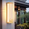 Outdoor Waterproof Wall Lamp Pillar Porch Light Door Post Gate lamp Courtyard Wall Lamp Outdoor Balcony Headlight Lighting
