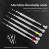1/2/3/Set 0.8-1.6mm Steel Screwdriver For Watch Repairing Portable Watch Tools Band Removal With Mini Link Pins Watchmaker Tools