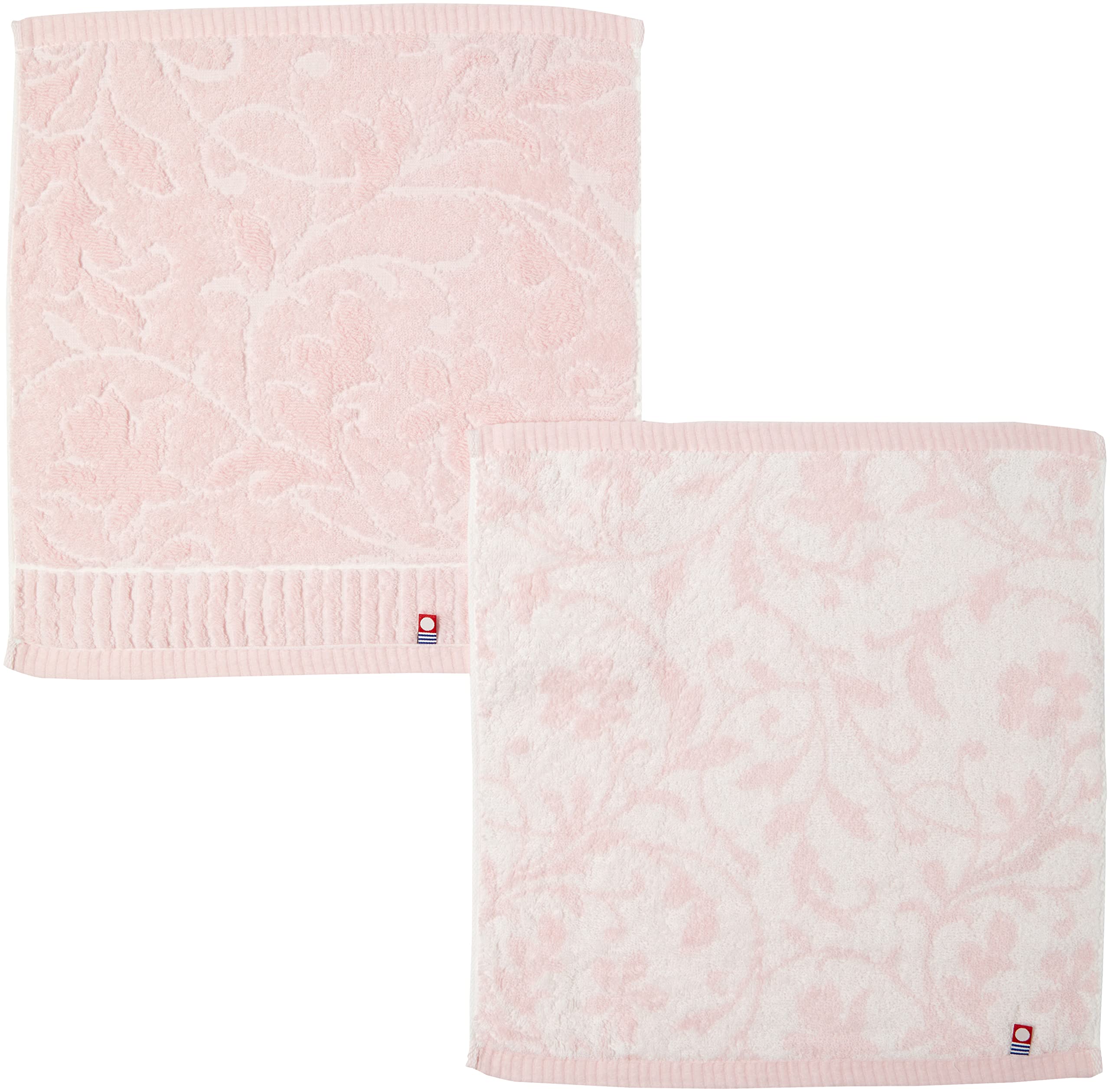 

Hayashi Towel Gift Shikoku Imabari Kaori 34 x 35 2 Towels Set, (Kaori) Pink, cm, SI100302, розовый