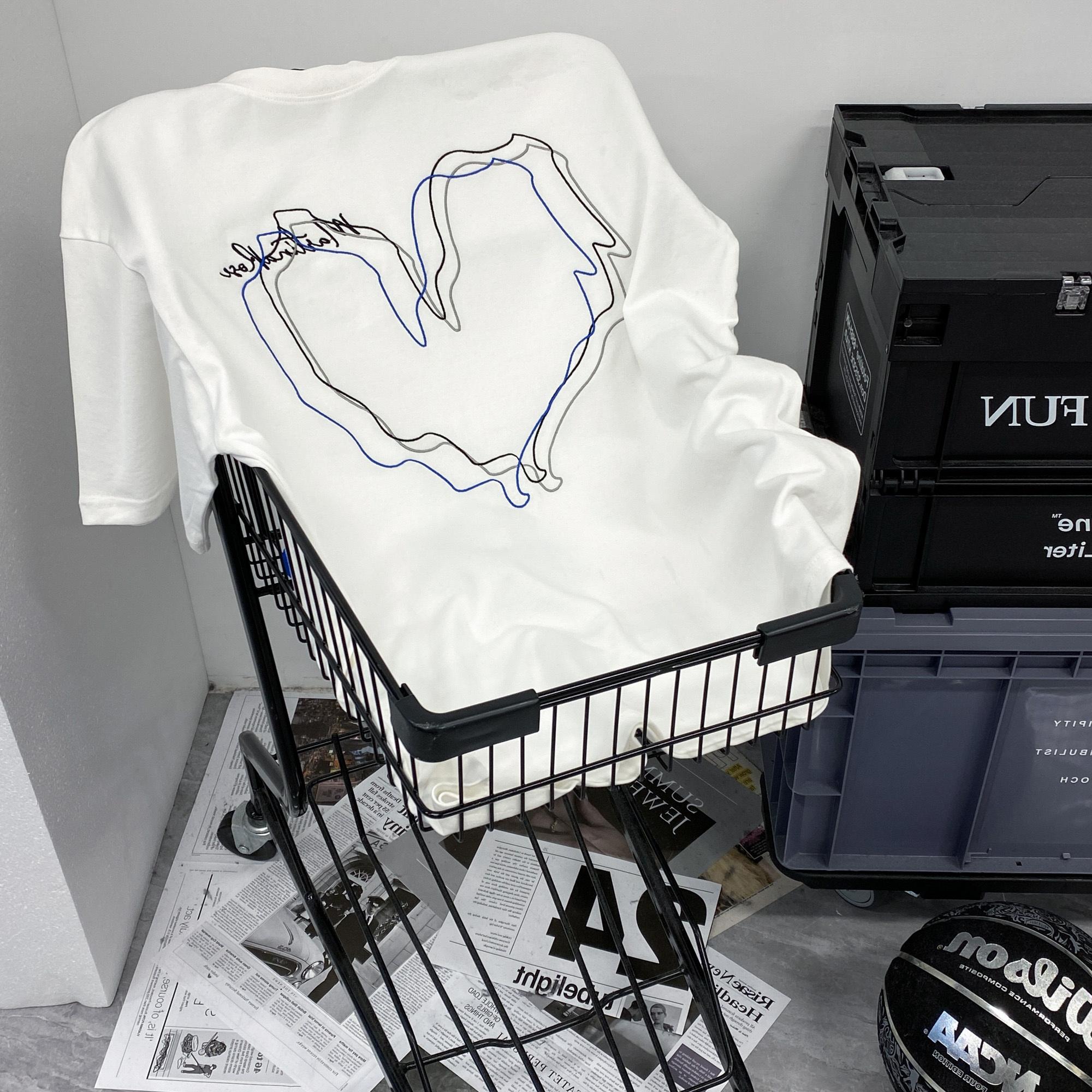 

Ретро Винтаж Тай Дай Оверсайз орт Женская футболка с принтом сердца Корейская С круглым вырезом Повседневный Летний Хлопковый топ 4XL