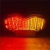 waase For Suzuki BANDIT 1200 GSF1200 2001 2002 2003 2004 2005 E-Mark Rear Tail Light Brake Turn Signals Integrated LED Light