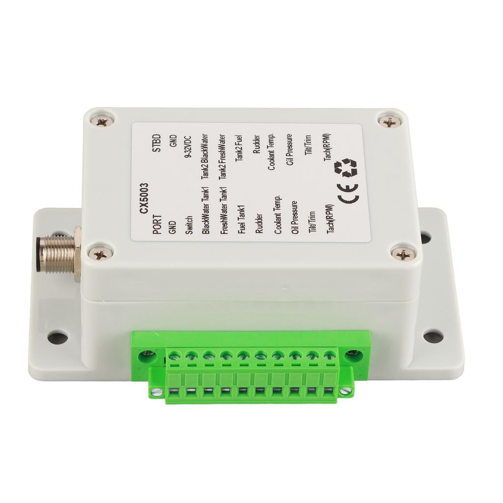 9?Convertor DC 32V, convertor senzor semnal la NMEA2000, impermeabil IP67 pentru barcă și iaht
