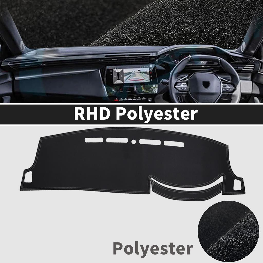 Fit for Peugeot 408 2025-2025 Fastback Dashmat Accessories Dashboard Cover Pad DashMat Sunshade Protective Carpet Car Leather