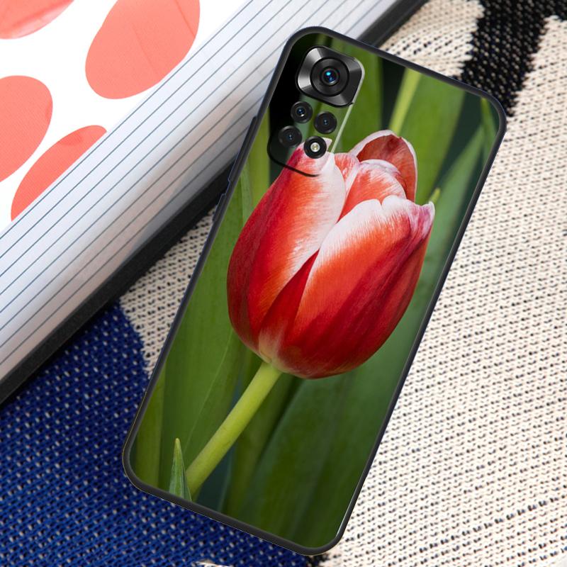 

Чехол-тюльпан для Xiaomi Redmi Note 12 8 9 10 11 Pro 9S 10S 11S 8T Redmi 10 12C 9C 10A 10C Coque Redmi Note 8T