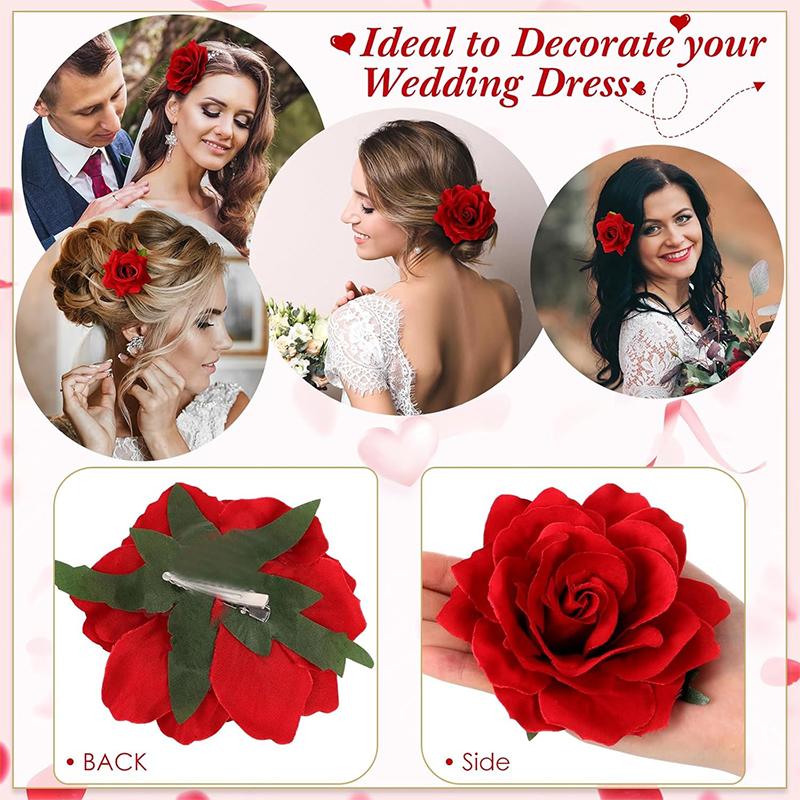 10CM High Quality Silk Roses Flower Wall Wedding Home Decor Christmas DIY Brooch Bridal Accessories Clearance Artificial Flowers