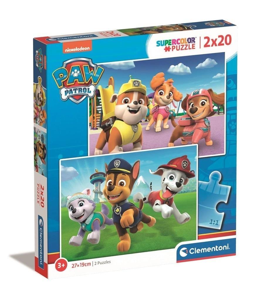 Puzzle 2X20 Super Kolor Psi Patrol