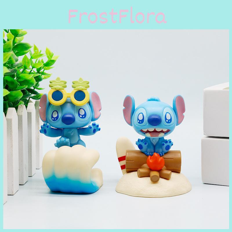 Action Beach Pvc Figures Model Toy Tabletop Decoration Cute Gifts Kids