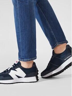 New Balance 327 Sneakers (MS327) Natural Indigo/white/black