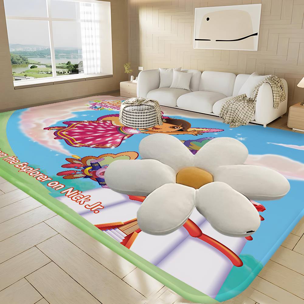 Funny D-Dora Classic Anime Floor Mat Nordic Style Home Doormat Bathroom-Toilet Mats Bedroom Hotel Decor Mat