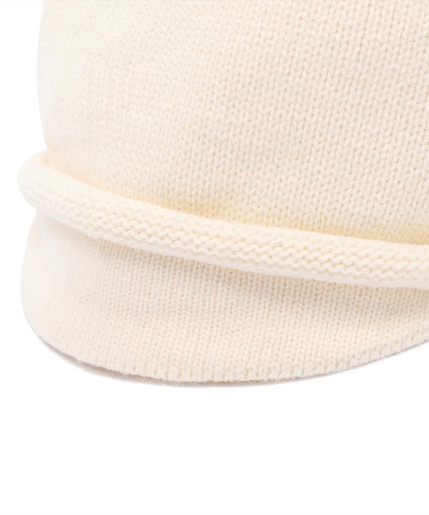 NICEGHOSTCLUB Slouchy Cap Beanie_Ivory(Ng2Fsuab22A)