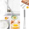 Eggs Whisk Eggs Beater Ball Mixer Hand Mixer Cooking  Sainless Steel 10/12 Inch