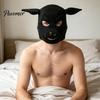 Breathable Cosplay Headpiece Piggy Head Mask, Adult Couple Role Play Mask for Party, Themed Event Accessories Funny Animal Full Face Halloween,