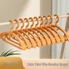 Thickened Wide Shoulder Non-Slip Plastic Hanger: No Bumps, Ideal for Coats and Clothes