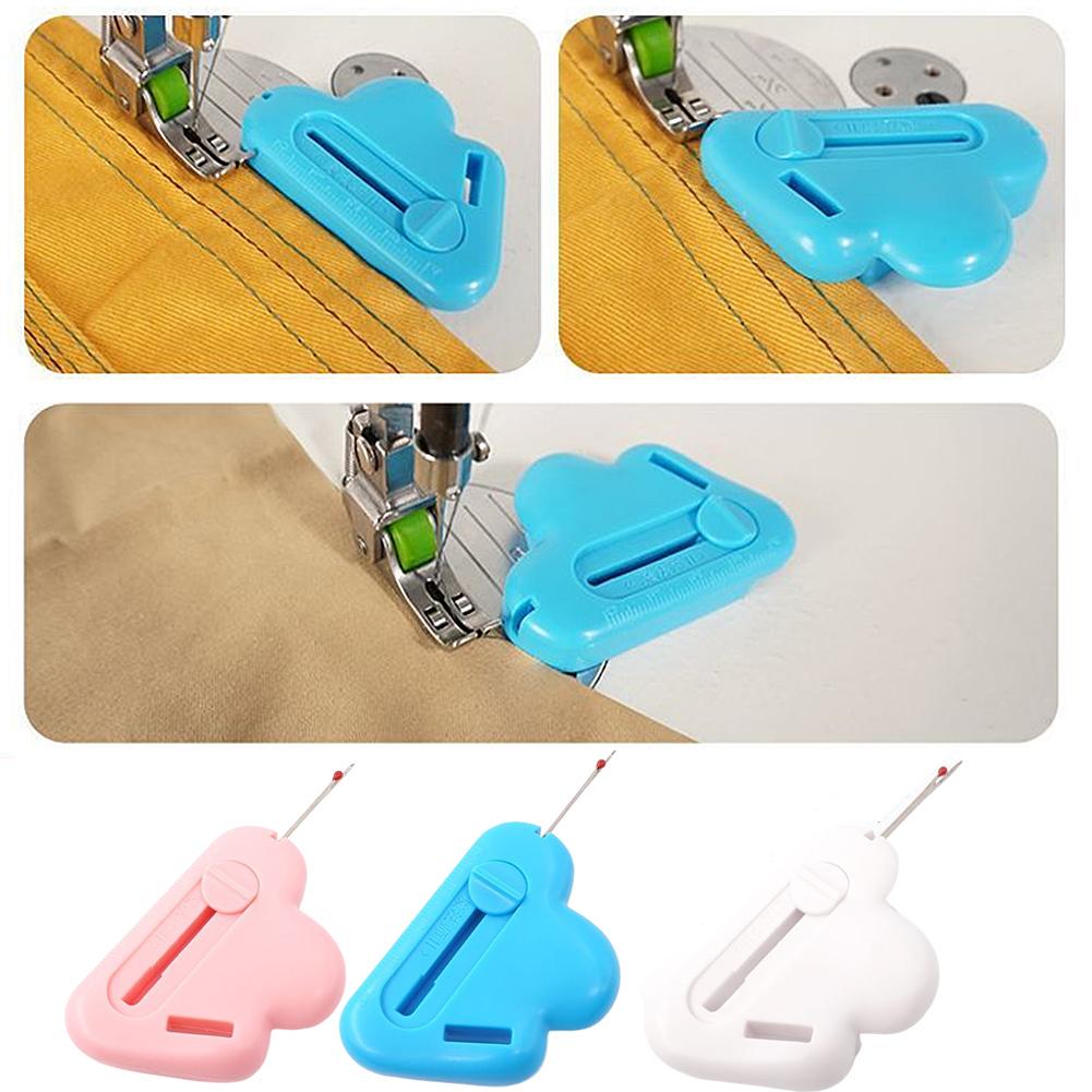2-In-1 Adjustable Seam Guide Built-In Seam Ripper,needle Threader Seam Ripper Household Small Tools