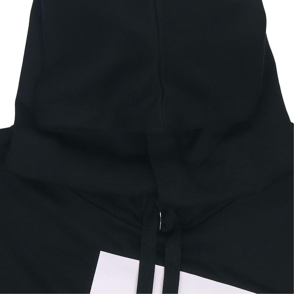 Adidas Sport-Hoodie mit großem Logo für Herren, Oberteile, Schwarz GS8747