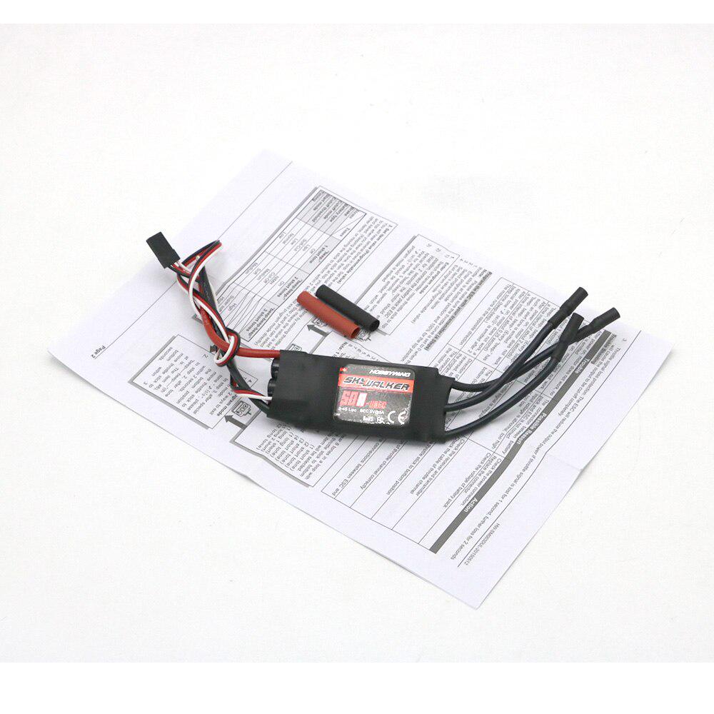 Contrôleur De Vitesse Brushless Hobbywing SKYWALKER 50A – Pour 2~4S, Avec BEC, Modélisme RC