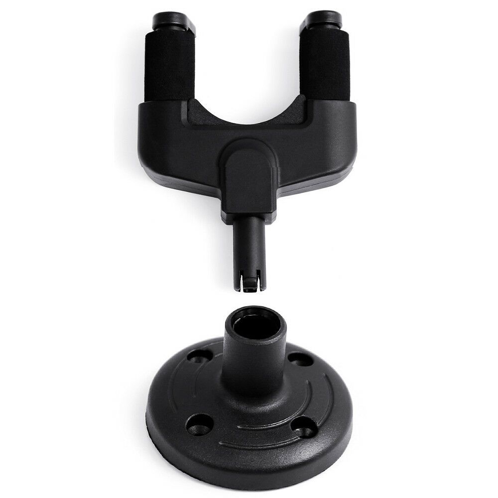 New Bass Ukulele Banjos Hook Hanging Brackets Padded Holder Guitar Hanger Guitar Wall Mount