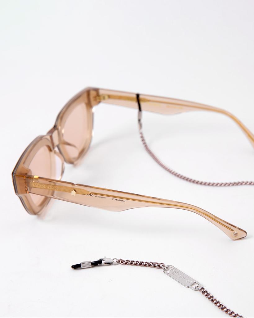 Seupeulingseuteulingseu Clip Antique Metal Chain Eyeglass Strap [Bronze]