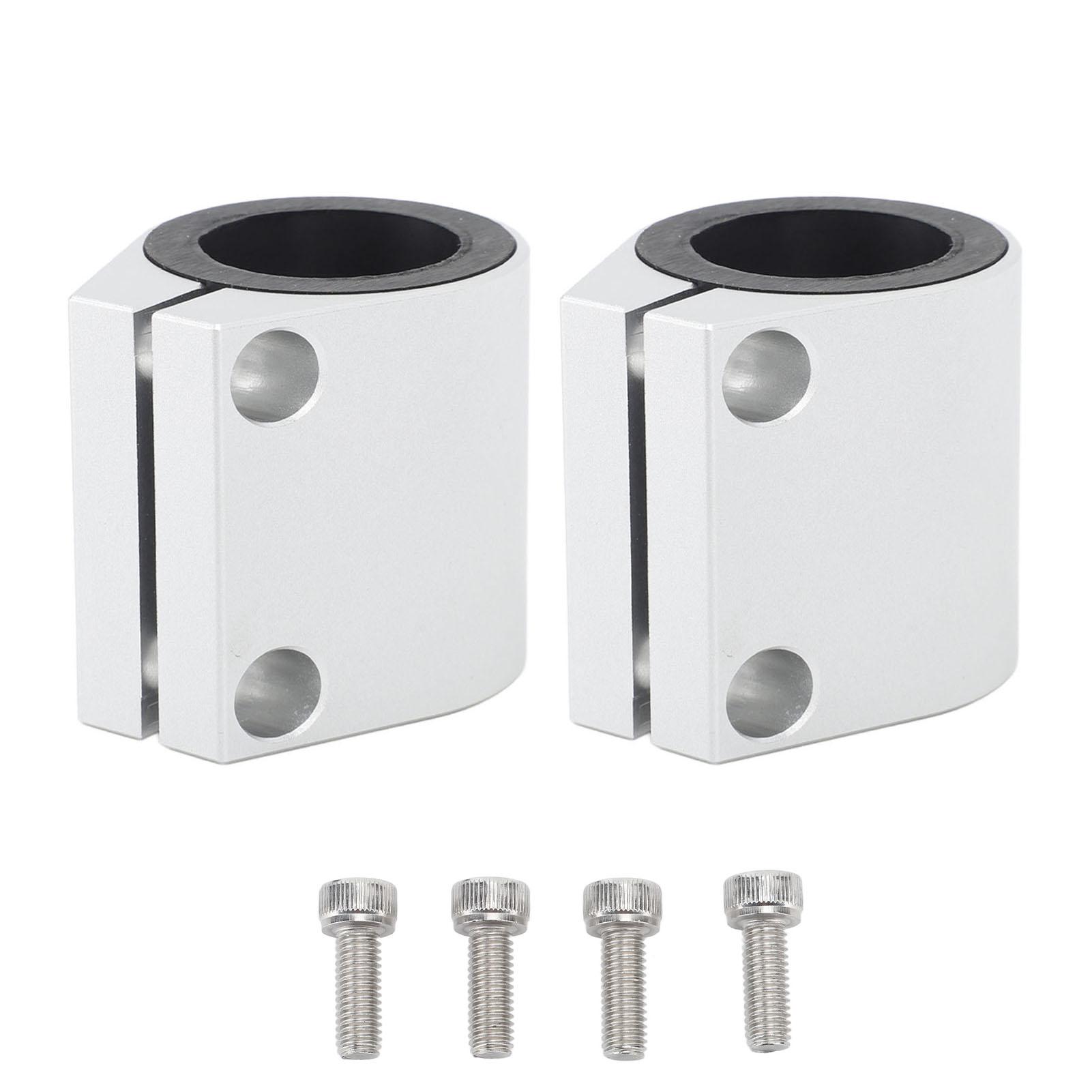 1in High Temp Pipe Clamp 1in High Temp Exhaust Clamp Aluminum Butt Joint Exhaust Band Clamp for Banshee 1987 to 2006