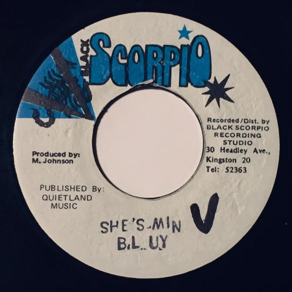 

7inch Record BARRINGTON LEVY Shes Mine NONE Black Scorpio 1988 Jamaica Reggae Ska Dub Used