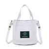 Fashion All-match Girl Mini Crossbody Bag Original Canvas Letter Labeling Shoulder Bag Art Canvas Bag
