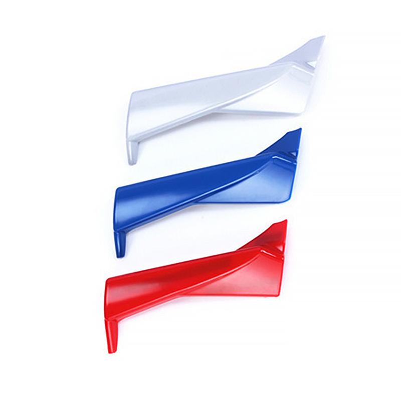 For Hyundai Tucson NX4 2024 Hybrid Car Front Grille Trim Sport Strip Cover 3pcs 3D Sticker Accessories