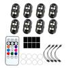 RGB Led Car Strobe Lights Motorcycle LED Flash Position Wireless Light Aircraft Airplane Helicopter Warning Lights Accessories