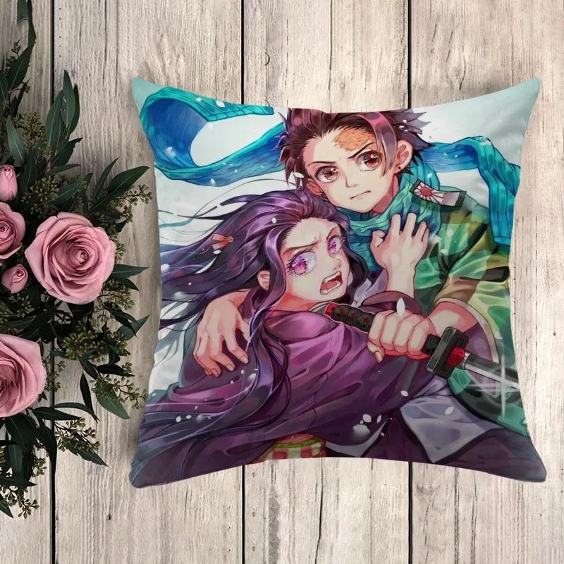 Kissen Dämonentöter Kissenbezug Luxus Herbstdeko Dekorative Kissenbezüge Bezüge für Bettkissen Sofakissen Kissenbezug