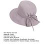 Bucket Hat Wide Brim Adjustable Fit Lace-up Fisherman Hat Foldable Travel Outdoor UV Blocking Windproof Sun