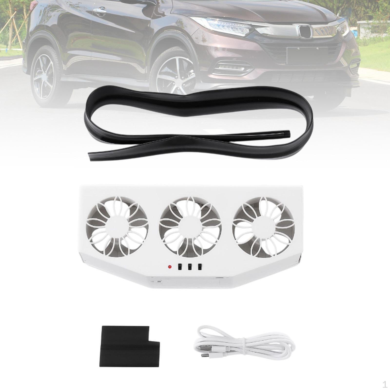 

Автомобільний витяжний вентилятор для автомобіля, система охолодження USB для позашляховиків та вантажівок білий