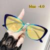 Premium Night Vision Myopia Glasses Stylish Cat-Eye Anti-Blue Light Minus Diopter Eyeglasses Anti-Glare Driving Glasses