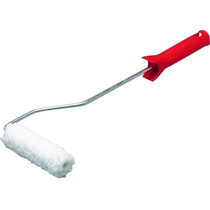 Rouleau accès difficiles fibres courtes - NESPOLI - 110mm - manche en polypropylène - clips auto-serrants