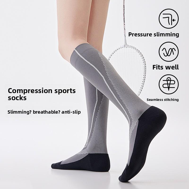 Compression Stockings, Fitness Sports Socks, Children's Pressure Leg Stockings, Hiking and Cycling Socks, Long Socks