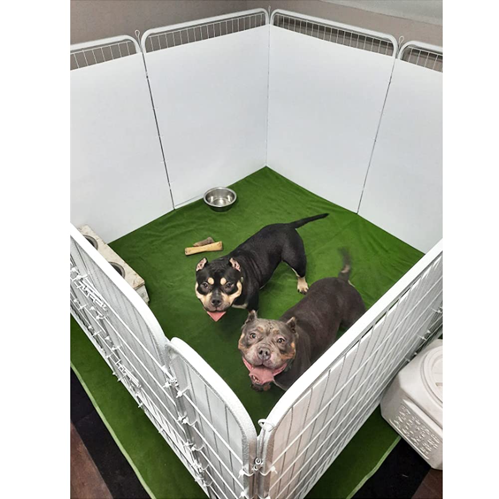 Washable Pet Pads for Dogs and Cats Pee Pet Machine Washable Set of - Pads, Mats, Quick-Drying, Non-Slip, Reusable, (Green, 182x182cm, 2)