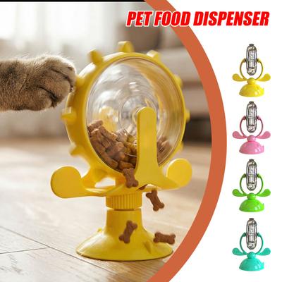 Pet Toys,toys,  Purring Slow Feeding Food Leak Device,  Rotating Windmill Turntable