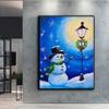 5D DIY Pintura Diamante Ponto Cruz Árvore de Natal Papai Noel Boneco de Neve Diamante Bordado Mosaico Arte de Parede Decoração de Casa
