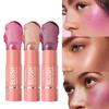 Waterproof Long-lasting Blush Stick: Smooth, Easy-to-Apply for Enhanced Complexion