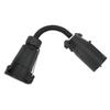 7 Way Round Trailer Plug Adapter Wire Connector RV Truck Power Conversion Accessories