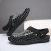 Fashion Outdoor Men's Trendy Casual Sandals Non Slip Beach Water Shoes Breathable Sports Wading Aqua Shoes New Male Soft Sole Sandaly
