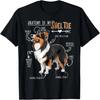 Shetland Sheepdog Sheltie Grafisch T-shirt _ Grappig T-shirt voor Sheltie Liefhebbers